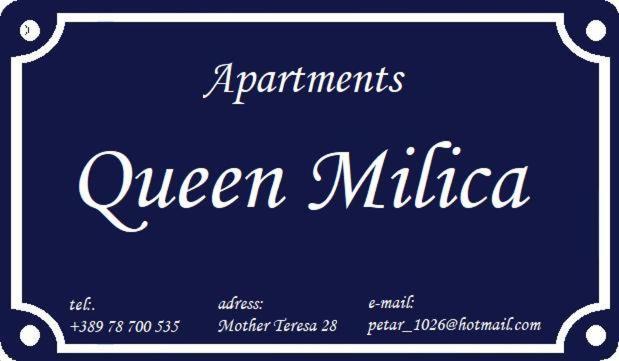 Queen Milica Σκόπια Εξωτερικό φωτογραφία